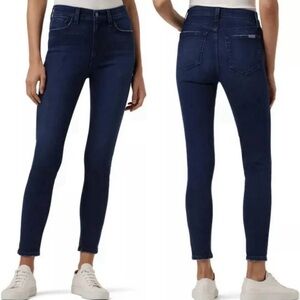 Joe’s High Rise Skinny Ankle Jeans Vela Wash Size 24 Retail: $189